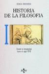 HISTORIA DE LA FILOSOFIA. (O. C.) | 9788430916467 | BREHIER, EMILE