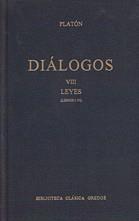 DIALOGOS VIII LEYES (LIBROS I-VI) PLATON | 9788424922405 | PLATON