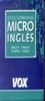 DICCIONARIO MICRO VOX INGLES | 9788483321065 | VARIS