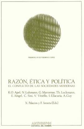 RAZON ETICA Y POLITICA | 9788476581230 | X. PALACIOS Y F. JAURATA