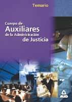 TEMARIO AUXILIARES DE JUSTICIA | 9788466506410 | RODRIGUEZ RIVERA, FRANCISCO ENRIQUE