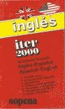 DICCIONARIO INGLES ITER 2000 | 9788430311644 | VARIS