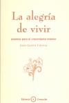 ALEGRIA DE VIVIR: POEMAS PARA EL CRECIMIENTO INTERIOR | 9788493150242 | GUERRA CACERES, JUAN