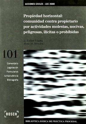 PROPIEDAD HORIZONTAL COMUNIDAD CONTRA PROPIETARIO POR ACTIVI | 9788476767672 | VILALTA, A ESTHER. MENDEZ, ROSA M