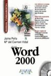 WORD 2000 MANUAL FUNDAMENTAL | 9788441508729 | PEÑA, JAIME