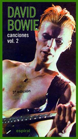 DAVID BOWIE : CANCIONES, N. 2 | 9788424504922 | BOWIE, DAVID