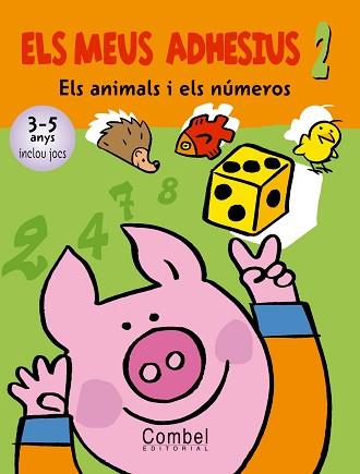 MEUS ADHESIUS ELS: ELS ANIMALS I ELS NUMEROS (3-5 ANYS+JOCS) | 9788498251913