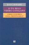 DICCIONARI D'US DELS VERBS CATALANS | 9788429745856 | GINEBRA, JORDI