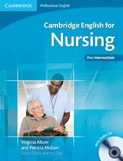 CAMBRIDGE ENGLISH FOR NURSING PRE INTEMEDIATE | 9780521141338 | AA.VV.