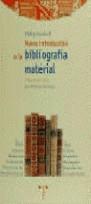 NUEVA INTRODUCCION A LA BIBLIOGRAFIA MATERIAL | 9788489427761 | GASKELL, PHILIP