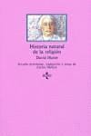 HISTORIA NATURAL DE LA RELIGION | 9788430921423 | HUME, DAVID