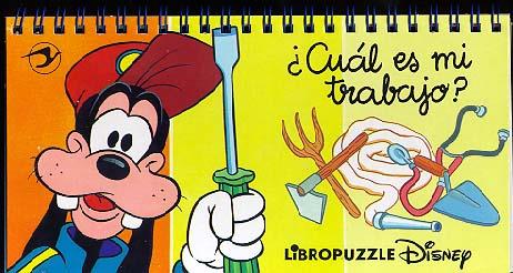 CUAL ES MI TRABAJO?.LIBROPUZZLE DISNEY | 9788439286035 | DISNEY, WALT