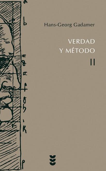 VERDAD Y METODO VOL.2 | 9788430111800 | GADAMER, HANS-GEORG