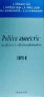 POLITICA MONETARIA VOL. 2 | 9788472881648 | FERNANDEZ DIAZ, A.