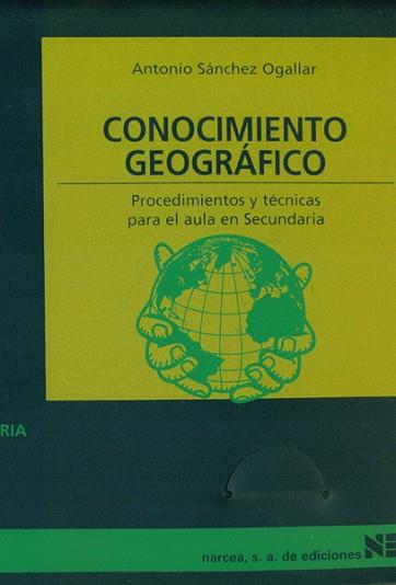 CONOCIMIENTO GEOGRAFICO (MAT.12-16) | 9788427713017 | SANCHEZ OGALLAR, ANTONIO