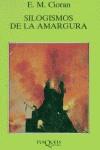 SILOGISMOS DE LA AMARGURA | 9788472231788 | CIORAN, E. M.