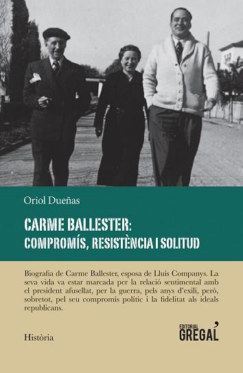 CARME BALLESTER: COMPROMÍS, RESISTÈNCIA I SOLITUD | 9788417082727 | DUEÑAS ITURBE, ORIOL