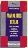 MARKETING FERIAL | 9788480883764 | MONNIER, FERNANDO LE