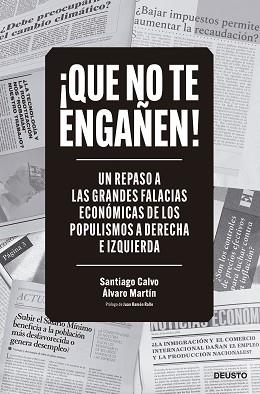 ¡QUE NO TE ENGAÑEN! | 9788423434411 | MARTÍN, ÁLVARO / CALVO, SANTIAGO