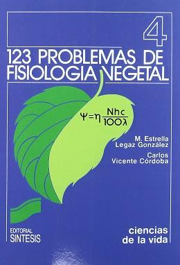 123 PROBLEMAS DE FISIOLOGIA VEGETAL | 9788477380023 | VICENTE CORDOBA, CARLOS