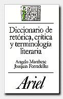 DICCIONARIO DE RETORICA CRITICA Y TERMINOLOGIA LIT | 9788434483866 | MARCHESE, ANGELO