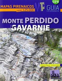 MAPA MONTE PERDIDO Y GAVARNIE. 1:25.000 | 9788482165387 | ANGULO,MIGUEL/LOPEZ,GORKA