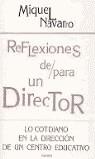 REFLEXIONES DE PARA UN DIRECTOR | 9788427714083 | NAVARRO, MIQUEL