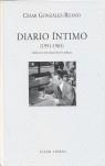 DIARIO INTIMO 1951-1965 | 9788475228129 | GONZALEZ RUANO CESAR