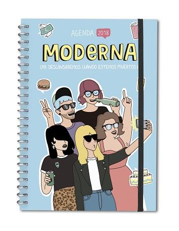 AGENDA ANUAL 2018 MODERNA DE PUEBLO | 9788494726927 | MODERNA DE PUEBLO