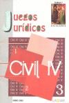 JUEGOS JURIDICOS CIVIL IV VOL.3 | 9788497252133 | BENDITO CAÑIZARES, M.TERESA