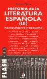 HISTORIA DE LA LITERATURA ESPAÑOLA 3 (FLASH MAS) | 9788448305109 | NIETO, RAMON