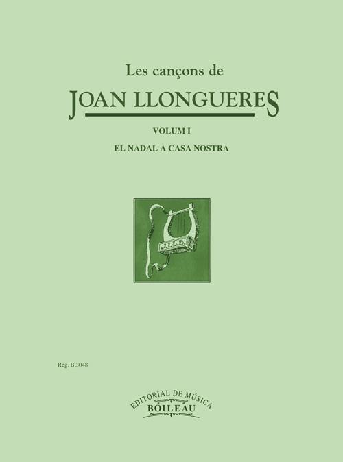 CANÇONS DE JOAN LLONGUERES, LES VOL. 1 | 9788480201353 | LLONGUERES, JOAN