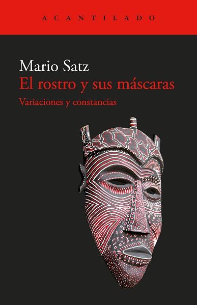 ROSTRO Y SUS MÁSCARAS | 9788419958044 | SATZ, MARIO