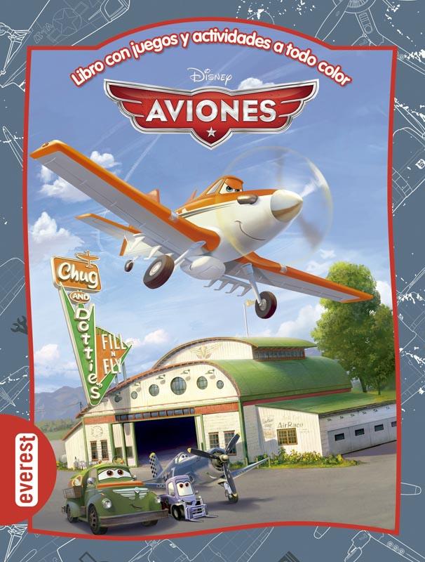 AVIONES. LIBRO CON JUEGOS Y ACTIVIDADES A TODO COLOR | 9788444169484 | WALT DISNEY COMPANY