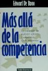 MAS ALLA DE LA COMPETENCIA | 9788475099590 | DE BONO, EDWARD