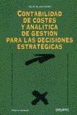 CONTABILIDAD DE COSTES Y ANALITICA DE GESTION PARA LAS DECIS | 9788423420483 | BLANCO IBARRA, FELIPE