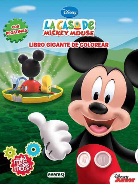 LA CASA DE MICKEY MOUSE. MISKA, MUSKA, MICKEY MOUSE. LIBRO GIGANTE DE COLOREAR C | 9788444168944 | WALT DISNEY COMPANY