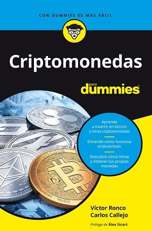 CRIPTOMONEDAS PARA DUMMIES | 9788432905926 | RONCO VILADOT, VICTOR / CALLEJO GONZÁLEZ, CARLOS