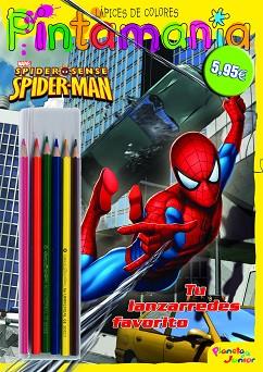 SPIDERMAN PINTAMANIA LAPICES COLORES | 9788408102489 | SPIDERMAN