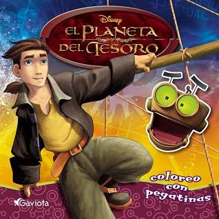 PLANETA DEL TESORO COLOREO CON PEGATINAS, EL | 9788439203292 | DISNEY