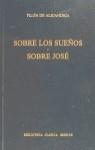 SOBRE LOS SUEÑOS- SOBRE JOSE | 9788424918521 | FILON DE ALEJANDRIA