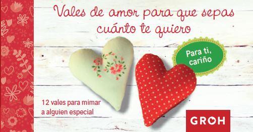 VALES DE AMOR PARA QUE SEPAS CUÁNTO TE QUIERO | 9788490680322 | GROH