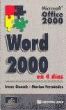 WORD 2000 EN 4 DIAS | 9788480885089 | GUASCH, IRENE