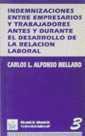 INDEMIZACIONES ENTRE EMPRESARIOS Y TRABAJADORES | 9788480021234 | ALFONSO MELLADO, CARLOS