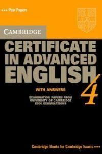 CAMBRIDGE CERTIFICATE IN ADVANCED ENGLISH 4 WITH KEY | 9780521797658 | VARIS