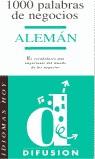 MIL PALABRAS DE NEGOCIOS ALEMAN # | 9788487099557 | HORNER, DAVID