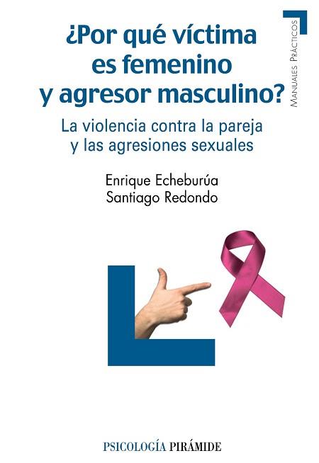 POR QUE VICTIMA ES FEMENINO Y AGRESOR MASCULINO | 9788436823981 | ECHEBURUA, ENRIQUE / REDONDO, SANTIAGO