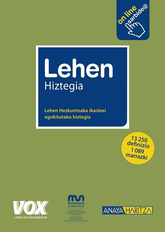 LEHEN HIZTEGIA | 9788499740027 | VV. AA.