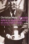 ENSAYOS SOBRE LA SIGNIFICACION EN EL CINE (1964-1968) VOL.1 | 9788449311925 | METZ, CHRISTIAN