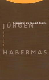 ACLARACIONES A LA ETICA DEL DISCURSO | 9788481643787 | HABERMAS, JURGEN